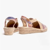 Toni Pons VELINO Womens Wedge Espadrilles Multi