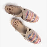 Toni Pons VELINO Womens Wedge Espadrilles Multi