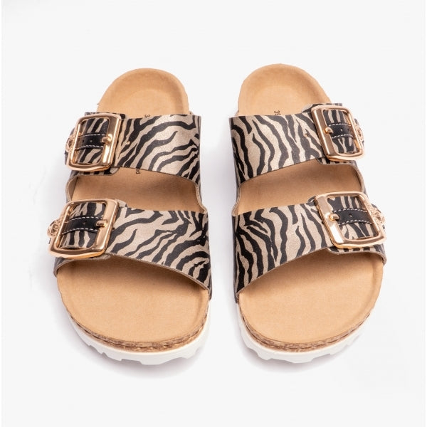 Rieker 69850-60 Womens Mules Beige