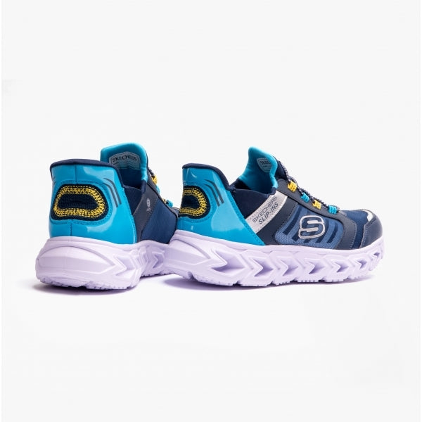 Skechers 403843L/NVBL HYPNO-FLASH 2.0 - ODELUX Boys Trainers Blue