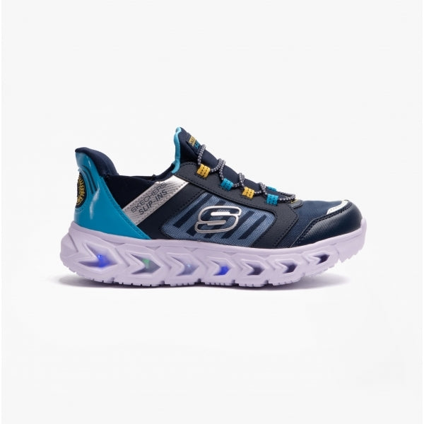 Skechers 403843L/NVBL HYPNO-FLASH 2.0 - ODELUX Boys Trainers Blue