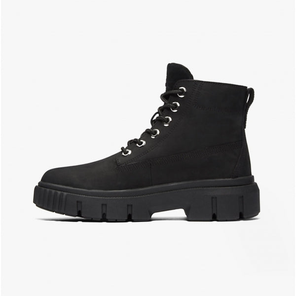 Timberland GREYFIELD Womens Leather Boots Black Nubuck