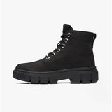 Timberland GREYFIELD Womens Leather Boots Black Nubuck