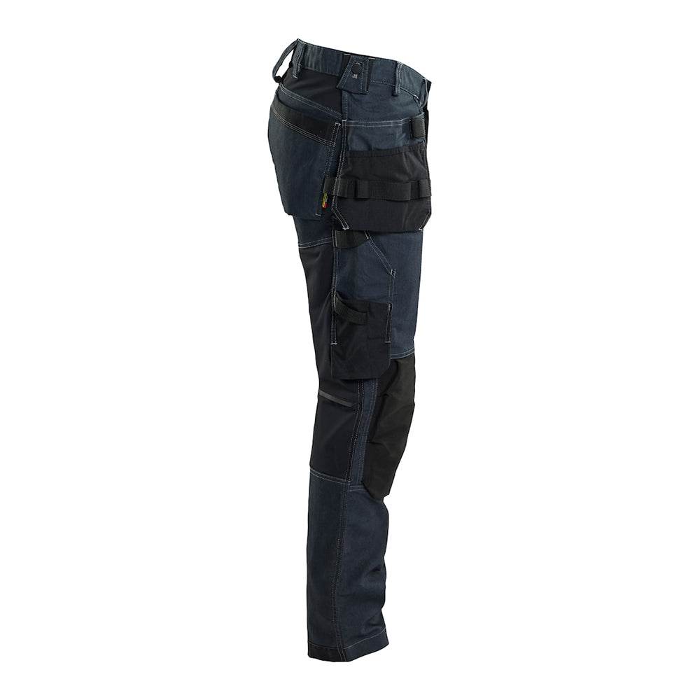 Blaklader 1750 Denim Craftsman Holster Pocket Trousers with Stretch