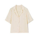 Luxurious Silk Satin Shirt