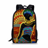 African style backpack