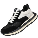 Comfortable Men's Casual Lace-Up with Embossed "TEAM" Design Sneakers