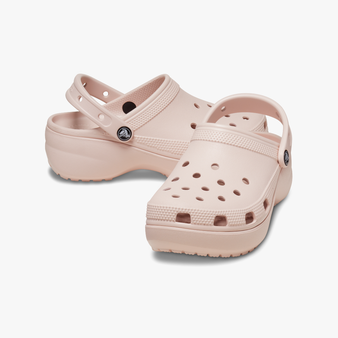 Crocs 206750-6UR CLASSIC PLATFORM CLOG Womens Clogs Quartz