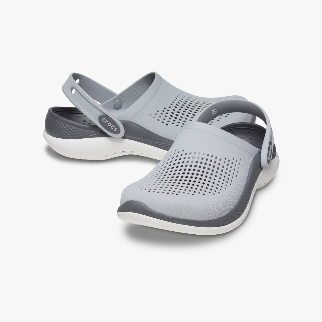 Crocs 206708-0DT LITERIDE 360 CLOG Unisex Clogs Light Grey/Slate Grey