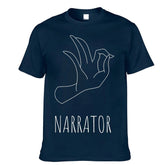 Men’s Gesture Print Short Sleeve T-Shirt – Casual Streetwear Graphic Tee