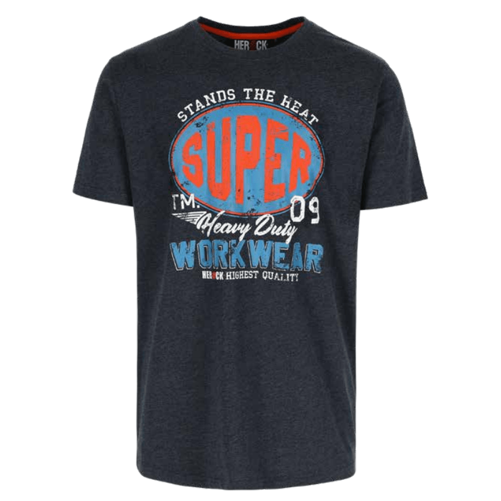 Herock T-Shirt Printed With Heavy Duty Logo