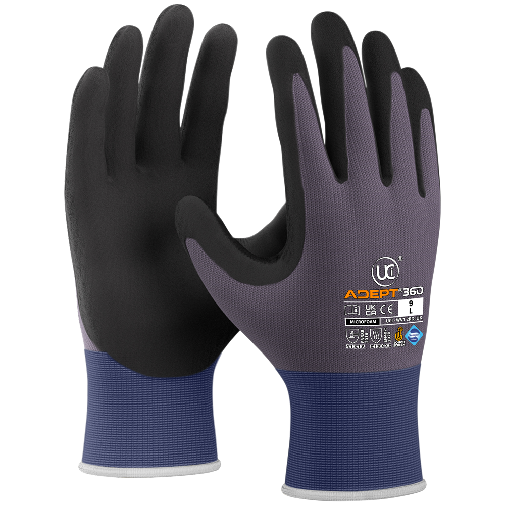 Adept 360 Microfoam Palm Gloves (10 Pack)