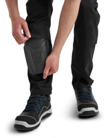 Blaklader 1448 Industry Stretch Kneepad Trousers Black/Dark Grey