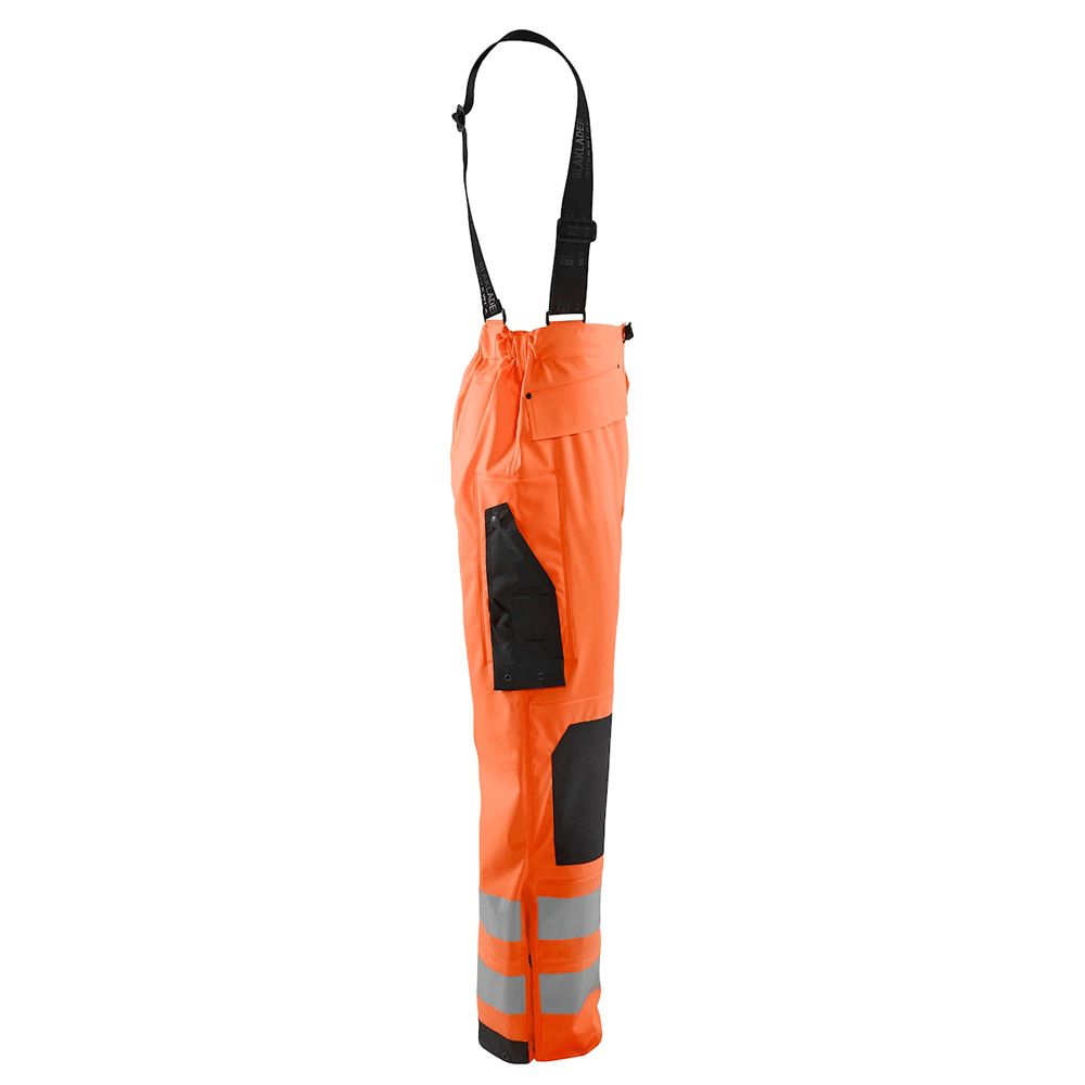 Blaklader 1306 Hi-Vis Waterproof Rain Trousers Level 3
