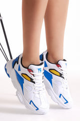 Tonny Black Unisex White Sax Sports Shoes Tb252