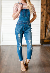 Milan Distressed Overalls