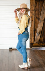 Milan Distressed Overalls