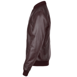 Men's Bomber Leather Jacket | Black, Brown, & Corodovan