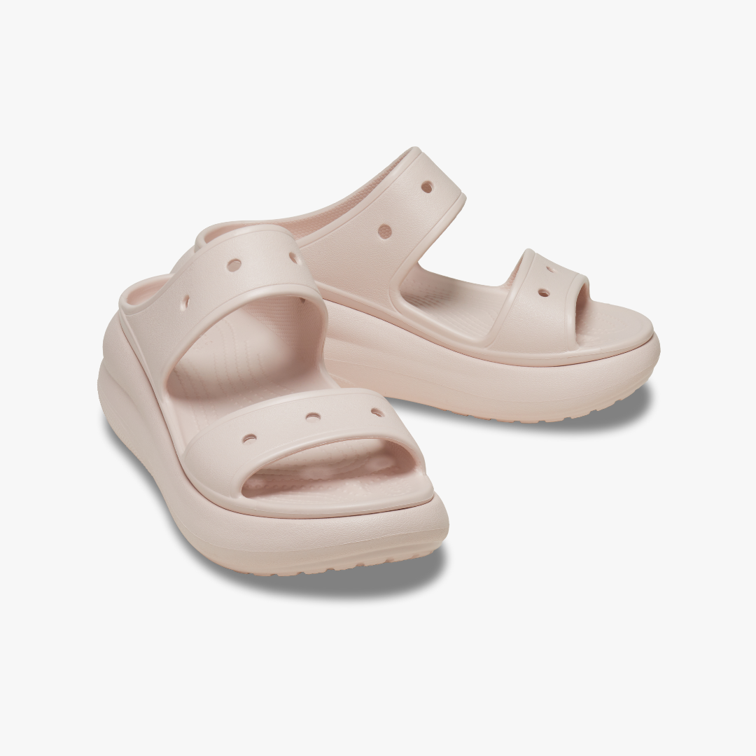 Crocs 207670-6UR CRUSH SANDAL Womens Platform Sliders Quartz