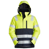 Snickers 1163 ProtecWork Insulated Hood Jacket, High-Vis Class 3