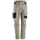 Snickers 6803 AllroundWork, Stretch Trousers without Knee Pockets Khaki