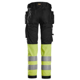 Snickers 6234 High-Vis Class 1 Stretch Trousers Holster Pockets