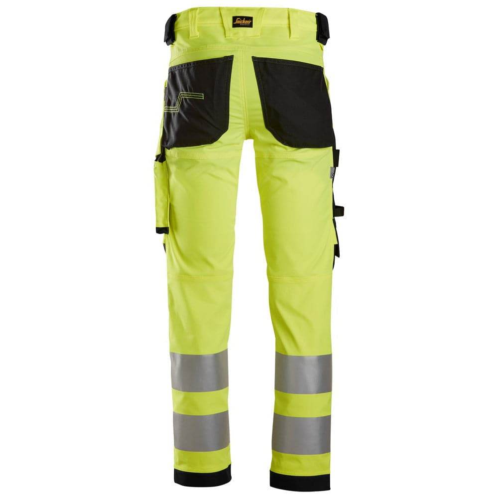 Snickers 6343 High-Vis Class 2 Stretch Trousers