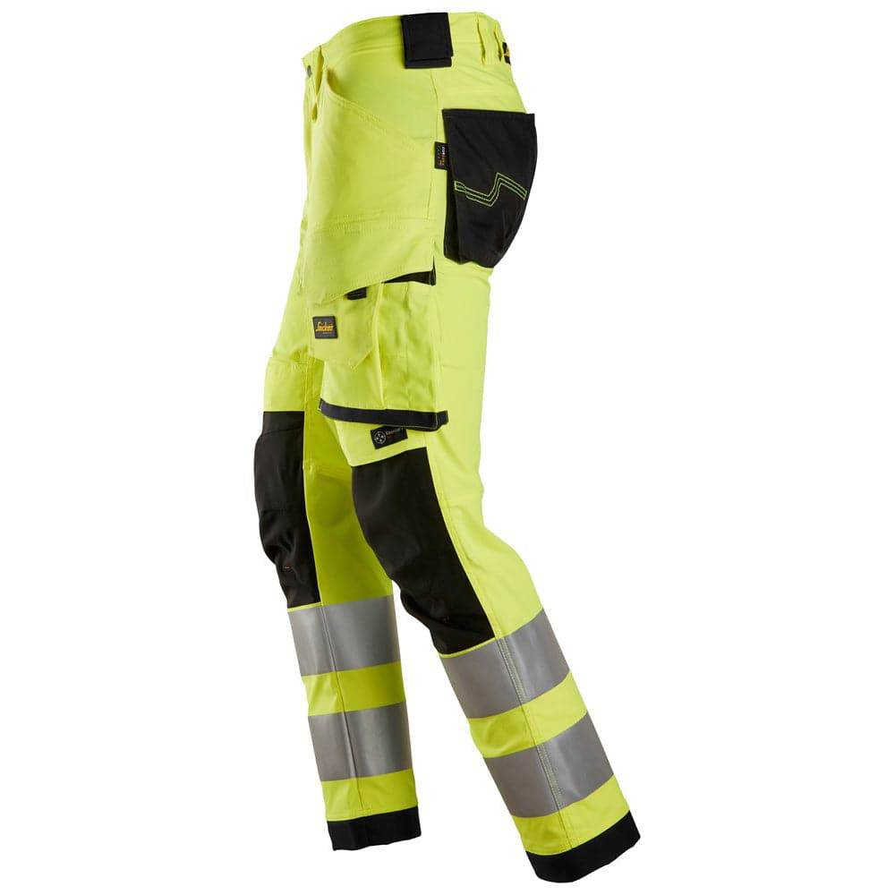 Snickers 6343 High-Vis Class 2 Stretch Trousers