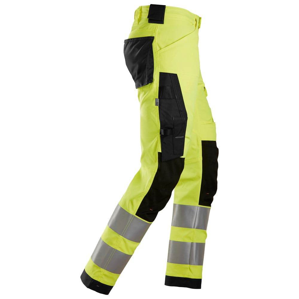 Snickers 6343 High-Vis Class 2 Stretch Trousers