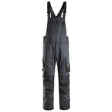 Snickers 6051 AllroundWork Stretch Bib & Brace Trousers Steel Grey