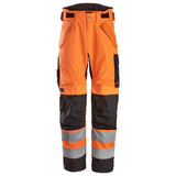 Snickers 6630 High-Vis Class 2 Waterproof 37.5® 2-Layer Light Padded Trousers