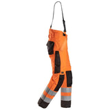 Snickers 6630 High-Vis Class 2 Waterproof 37.5® 2-Layer Light Padded Trousers