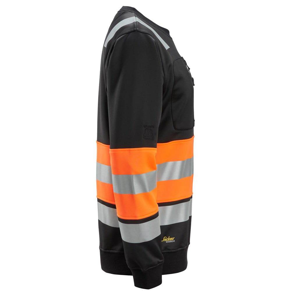 Snickers 8031 High-Vis Class 1 Sweatshirt