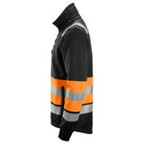 Snickers 8034 High-Vis Class 1 Full Zip Sweatshirt Jacket