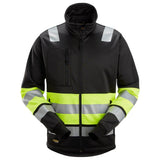 Snickers 8034 High-Vis Class 1 Full Zip Sweatshirt Jacket