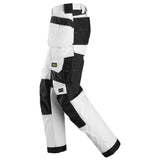 Snickers 6251 AllroundWork, Stretch Loose Fit Holster Pocket Work Trousers White