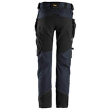 Snickers 6972  FlexiWork, Work Trousers+ Detachable Holster Pockets Navy Blue