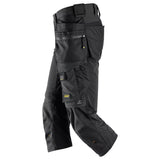 Snickers 6178 AllroundWork, 4-Way Stretch Pirate Trousers Holster Pockets Black, 38" Waist 32" Leg-Snickers 54