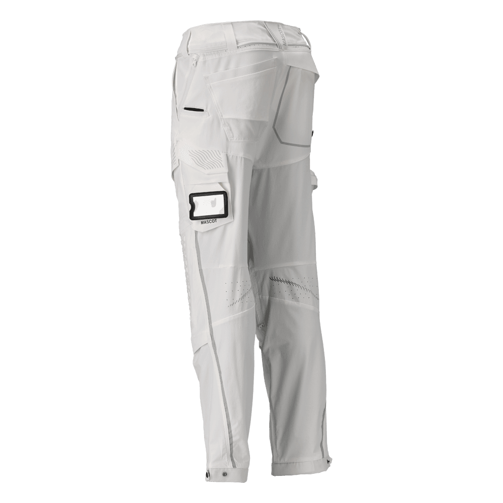 Mascot 22279 Ultimate Stretch Click System Pocket Trousers White