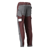 Mascot 22279 Ultimate Stretch Click System Pocket Trousers Bordeaux / Stone Grey