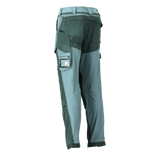 Mascot 22279 Ultimate Stretch Click System Pocket Trousers Light Forest Green / Forest Green