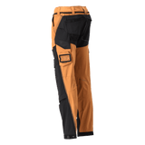 Mascot 22279 Ultimate Stretch Click System Pocket Trousers Nut Brown / Black