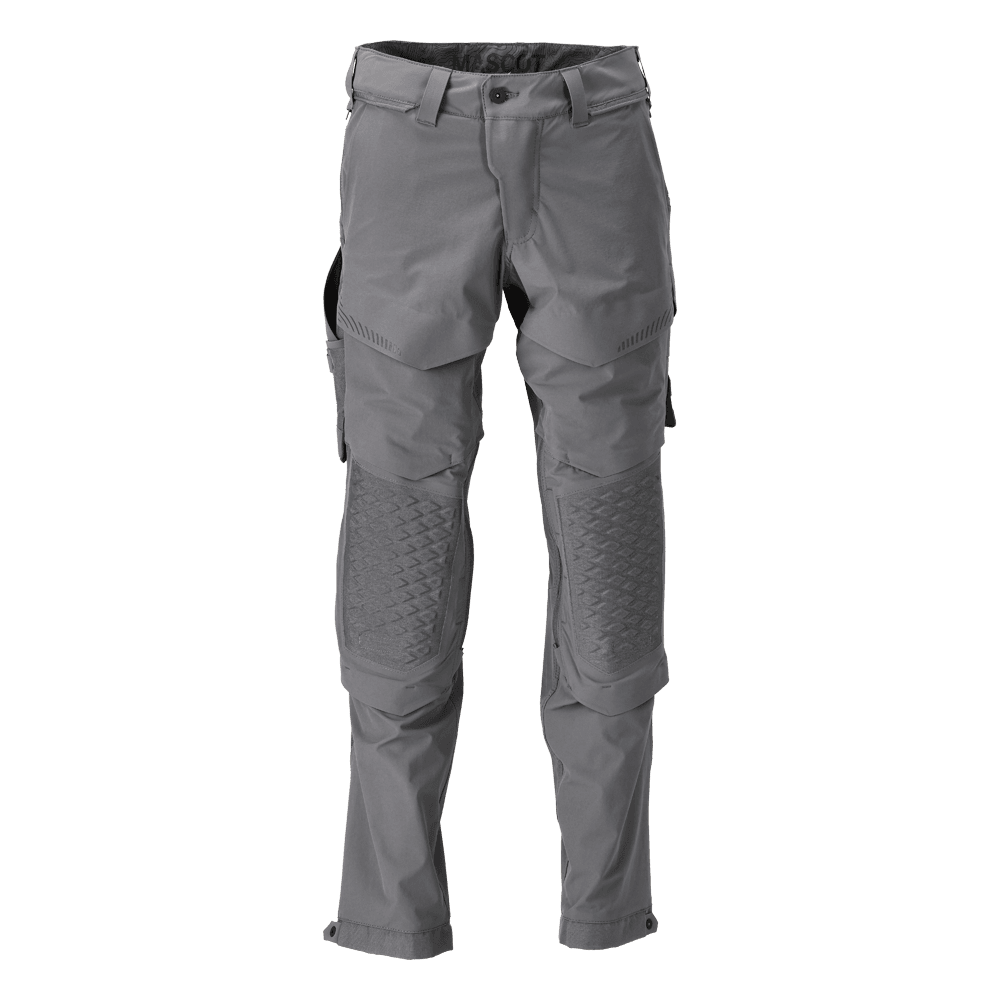 Mascot 22279 Ultimate Stretch Click System Pocket Trousers Stone Grey
