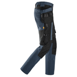 Snickers 6218 AllroundWork Holster Pocket 4-Way Stretch Trousers Navy Blue