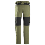 Snickers 6318 AllroundWork 4-Way Stretch Trousers Khaki Green
