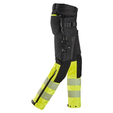 Snickers 6935 Hi-Vis Detachable Holster Pocket 4-Way Stretch Trousers Class 1