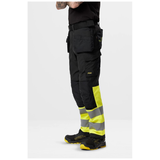 Snickers 6935 Hi-Vis Detachable Holster Pocket 4-Way Stretch Trousers Class 1