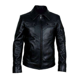 Men's Classic Leather Jacket | Black