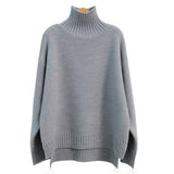 Women’s Cashmere Turtleneck Sweater – Soft Knitted Base Layer Pullover