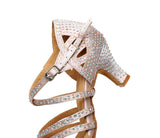 Diamond Latin Dance Shoes Women's Soft Sole Dance Shoes